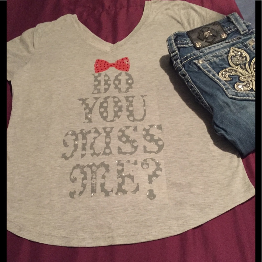 NWT MISS ME TOP SELLING TOP ONLY !